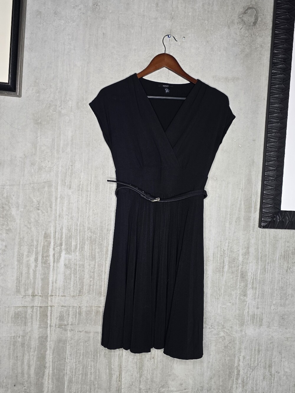ALFANI Black Dress Size S Petite
